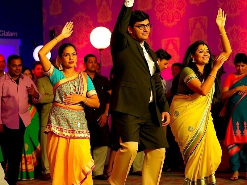 Garba Glam Festival Celebration